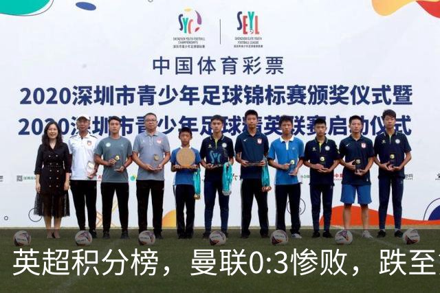 英超积分榜，曼联0:3惨败，跌至第16，利物浦2:0完胜，重回前四